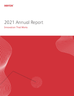Xerox Annual Report 2021 image