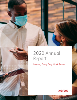Xerox Annual Report 2020