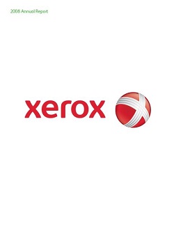 Xerox Annual Report 2008 image